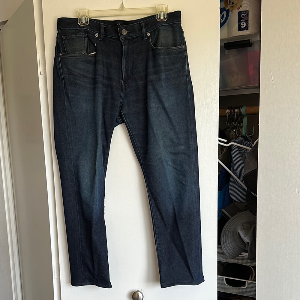 Banana Republic Blue Straight Jeans Classic Fit